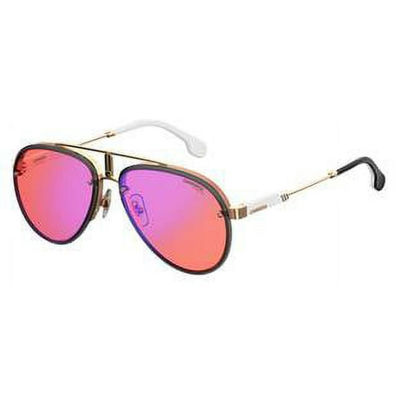 Carrera Glory/S Metal Unisex Aviator Sunglasses Gold 58mm Adult
