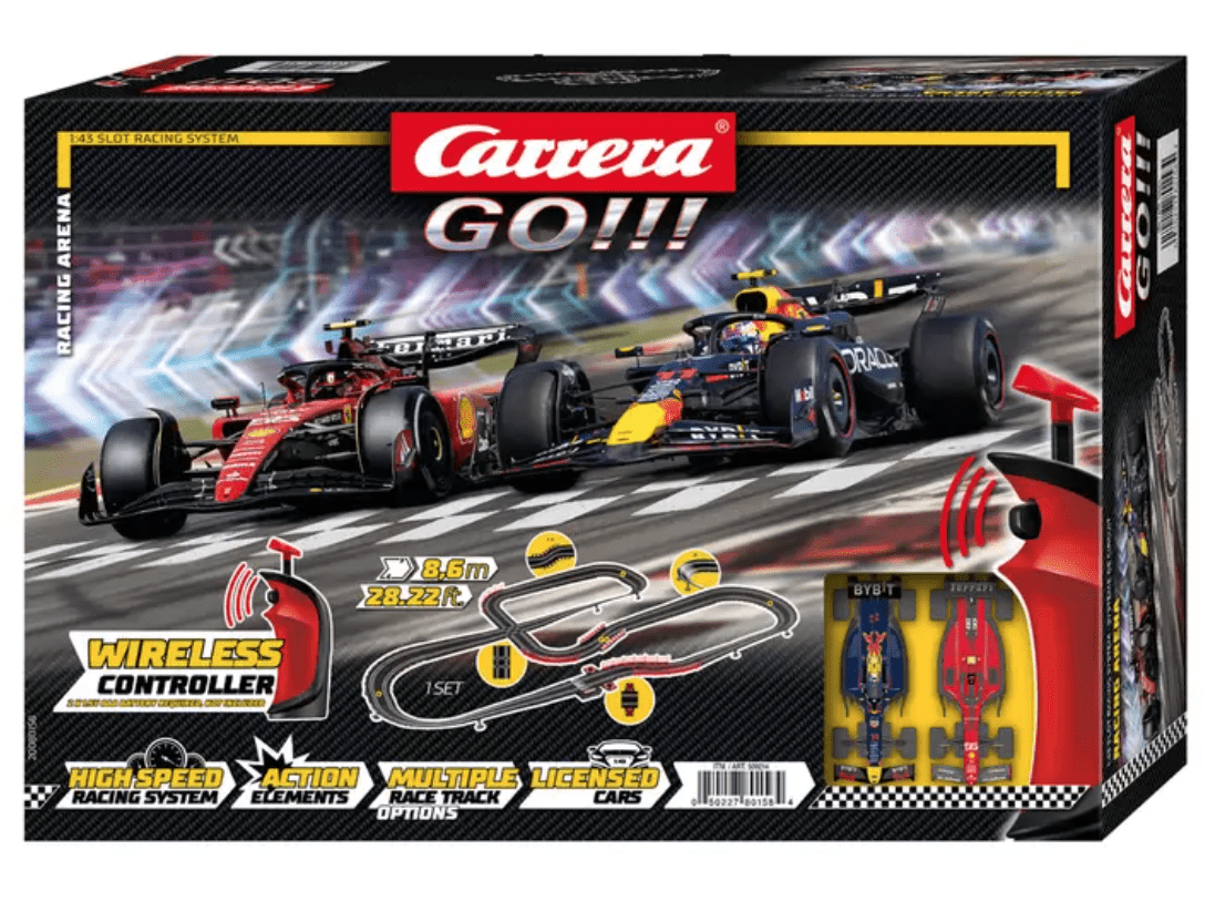 人気の新作 F1 with Arena Racing F1 Go!!! Carrera Race and Perez - Cars ミニカー