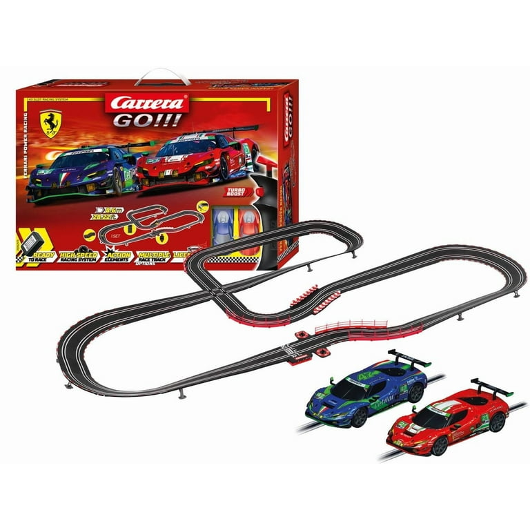 Carrera GO!!! Ferrari Racing Power Slot Car Racing Set