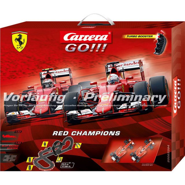 Carrera Go Red Champions Ferrari Race Set