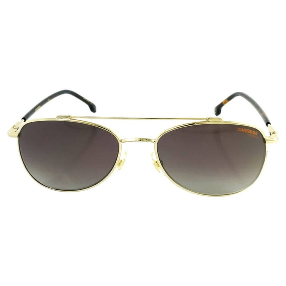 CARRERA CARRERA 224/S 06J HA Sunglasses Gold Frame Brown Gradient Lenses 55mm
