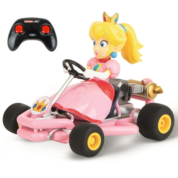 Carrera RC Mario Kart Pipe Kart - Peach 2.4GHz Radio Control Toy Car
