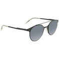 thumbnail image 1 of Carrera 115/S Metal Unisex Round Sunglasses Matte Black 50mm Adult, 1 of 4