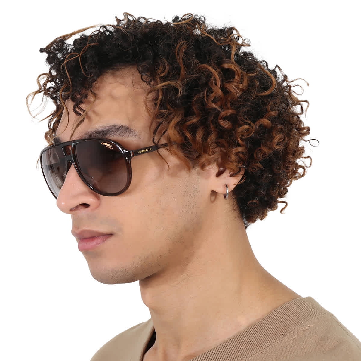 Carrera Brown Gradient Pilot Men's Sunglasses CARRERA 237/S 009Q/HA 61