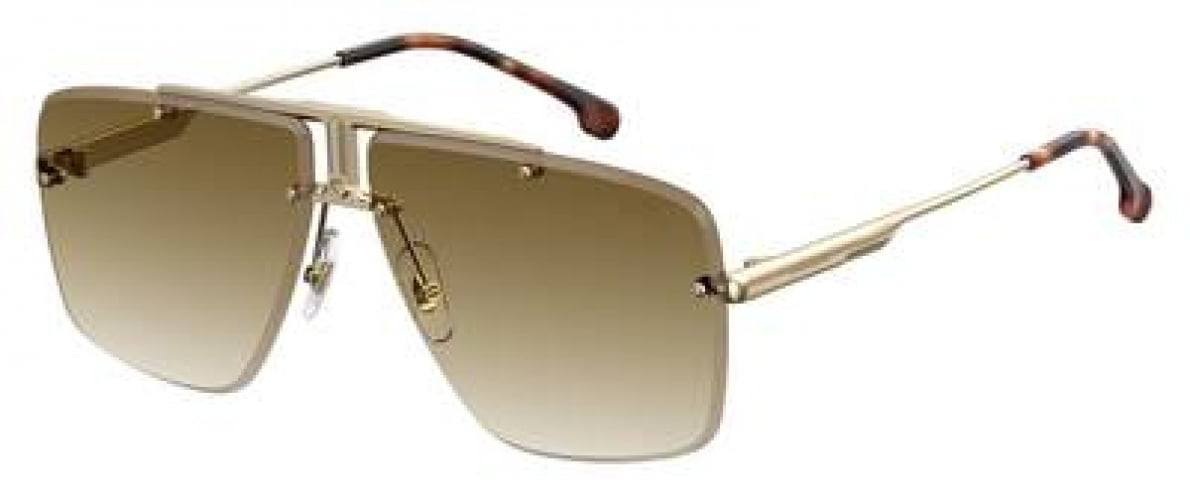 Carrera Navigator Carrera 1016/S Metal Unisex Aviator Sunglasses Gold 64mm Adult