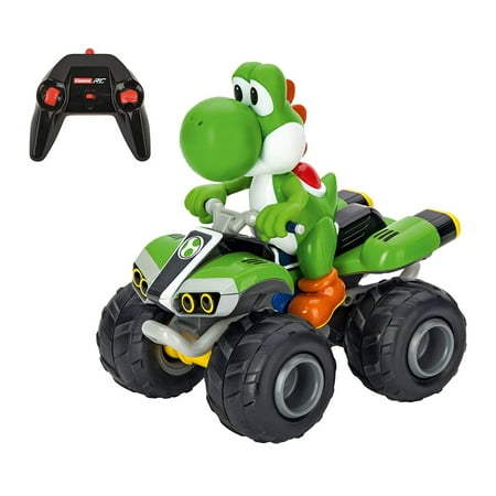 Carrera Officially Licensed Nintendo Mario Kart Remote Control Car, Yoshi