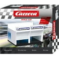 thumbnail image 1 of Carrera Pit Stop Lane Double Garage Building 1:32 scale , White Large, 1 of 7