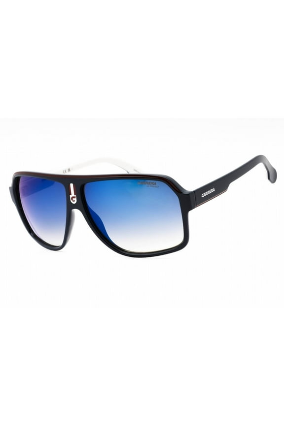 Grey Multilayer Navigator Unisex Sunglasses CARRERA 1001/S 08RU/KM 62