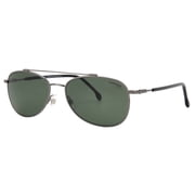 Carrera Polarized Green Pilot Mens Sunglasses CARRERA 224/SSAM 0KJ1/UC 58