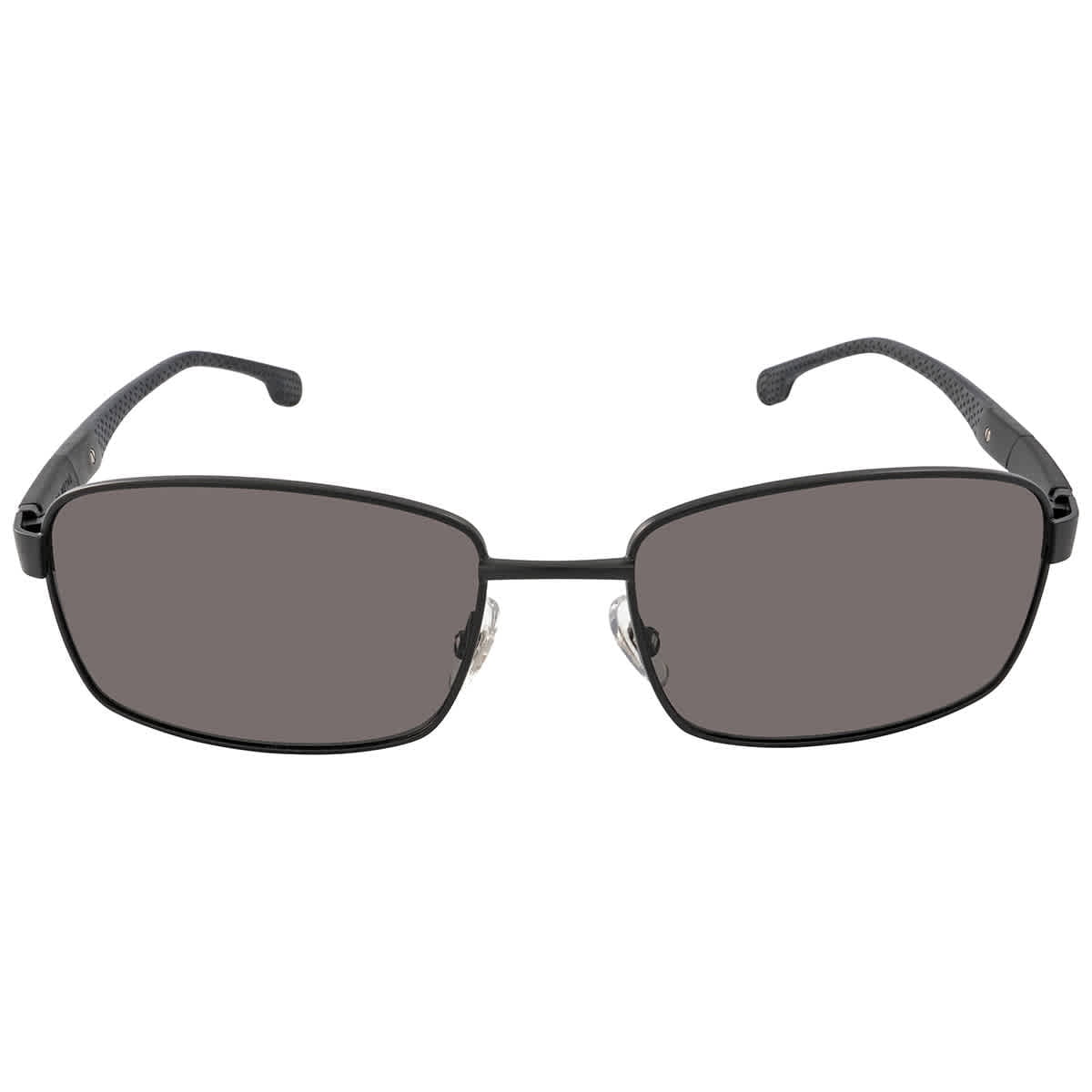 Carrera Polarized Men's Matte Black Rectangle Sunglasses - CA8037S 0003 M9