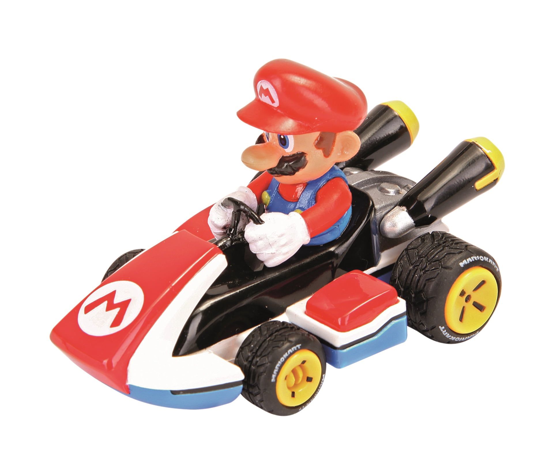 Carrera Pull & Speed Mario Kart Mario Toy Car with High Speed Pull-Back Action
