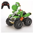 thumbnail image 1 of Carrera RC 1:20 Scale 2.4GHz Radio Remote Control Toy Car - Mario Kart Yoshi Quad, 1 of 5
