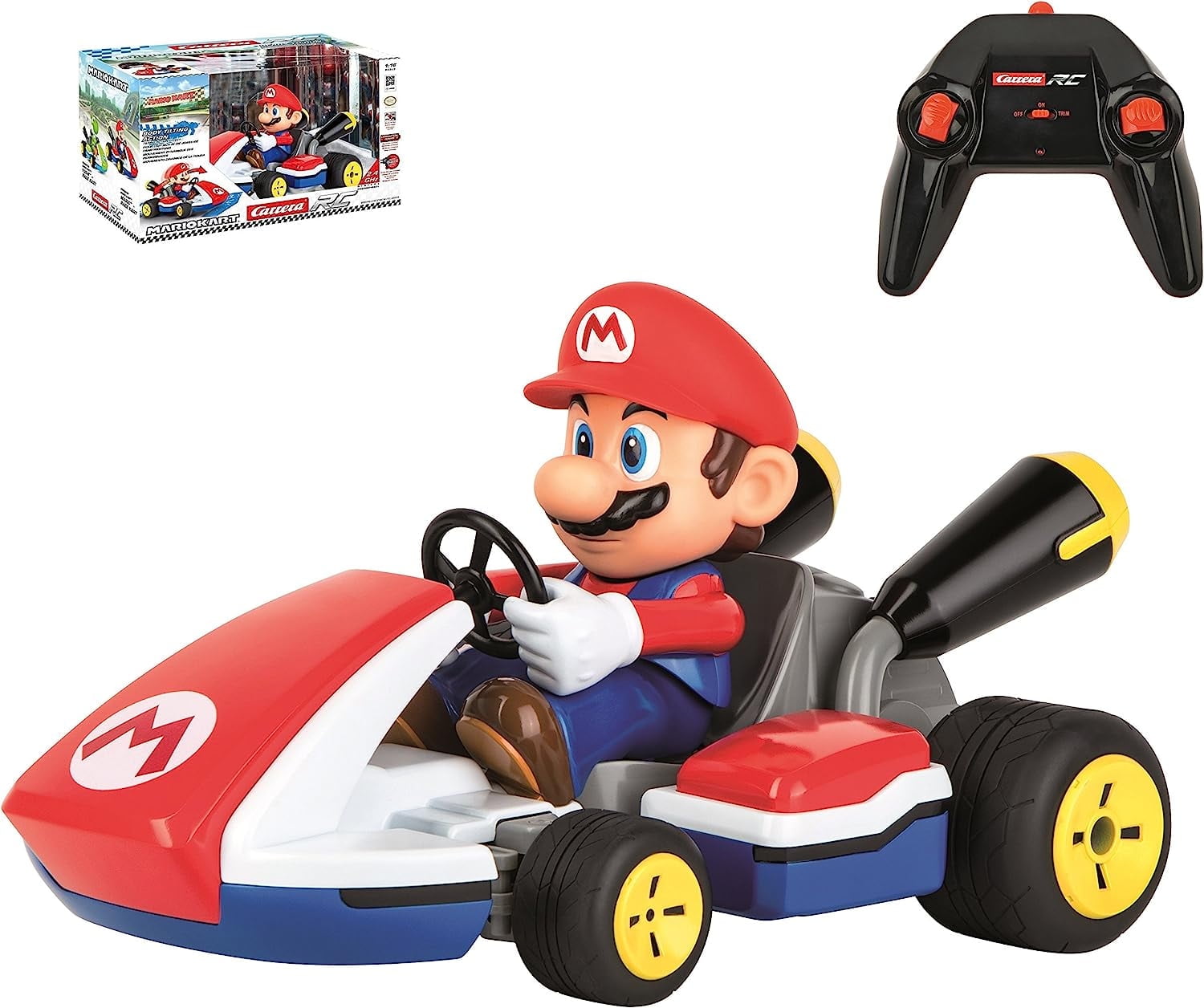Carrera RC Officially Licensed Mario Kart Racer 1: 16 Scale 2.4 Ghz Remote Radio Control Car Vehicle