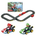 thumbnail interactive-video image 1 of Carrera GO Battery Operated Mario Kart Slot Car Race Track Set - Mario vs. Luigi, 1 of 6