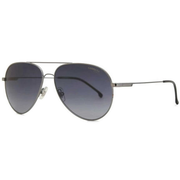 Carrera Unisex Ruthenium Grey Metal Frame Sunglasses