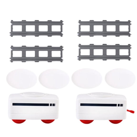 SHAPERME Track Dining Table Props Rotating Small Train Tableware Revolving Sushi Table