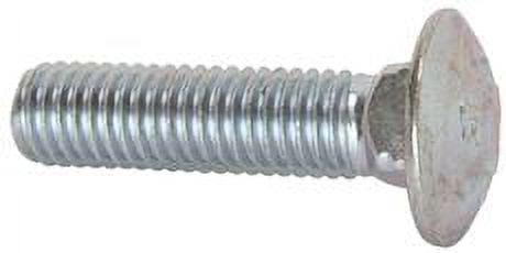 1/2-13 x 8 Hot Dipped Galvanized Carriage Bolt w/Nuts, Quantity 25 - by Fastener Depot, LLC