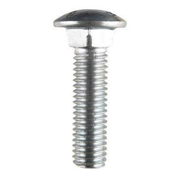 Carriage Bolt, 100-Pk., 1/4-20 x 2-In.