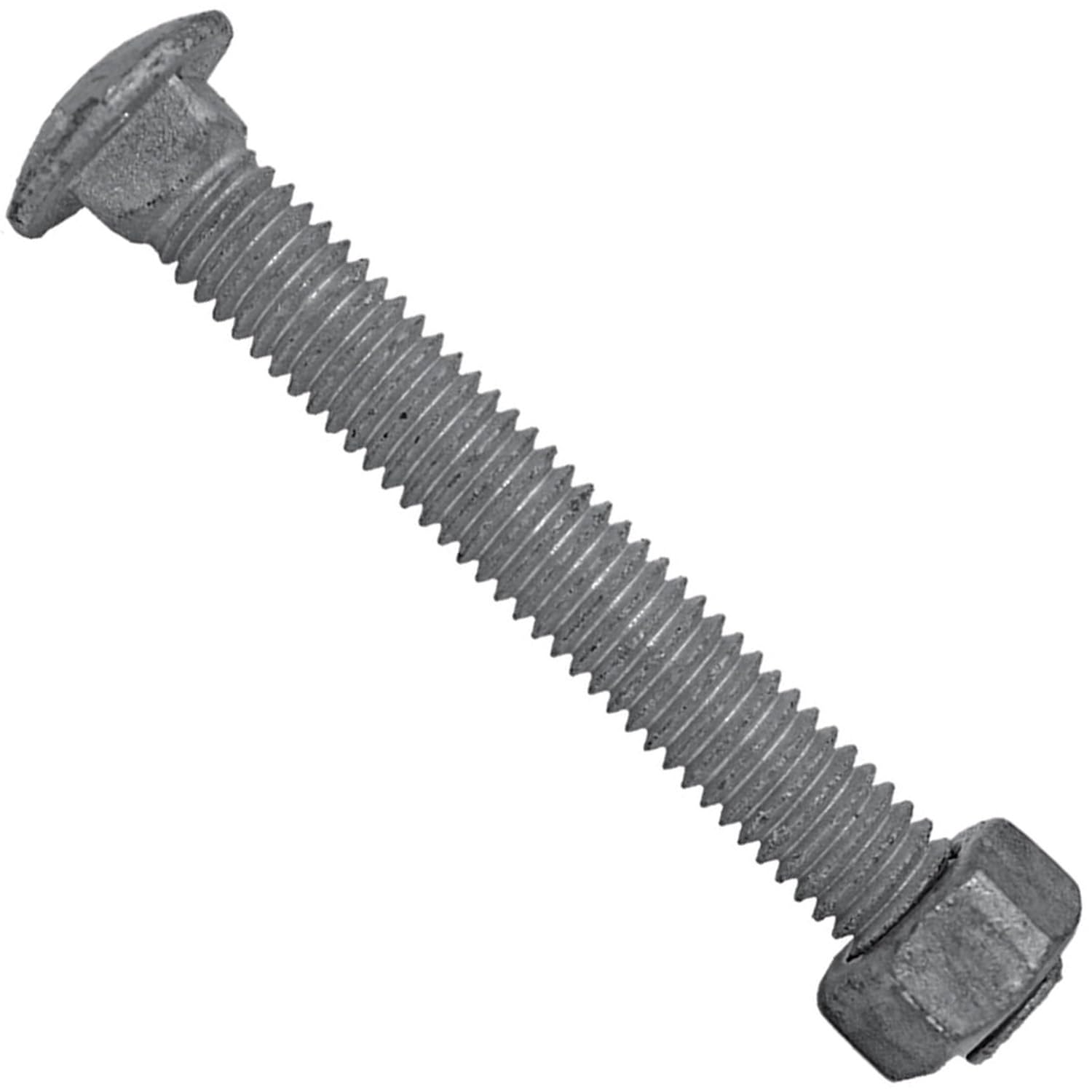 Carriage Bolts 3/816 x 3inches w/Nuts Galvanized Bulk Carriage Bolt