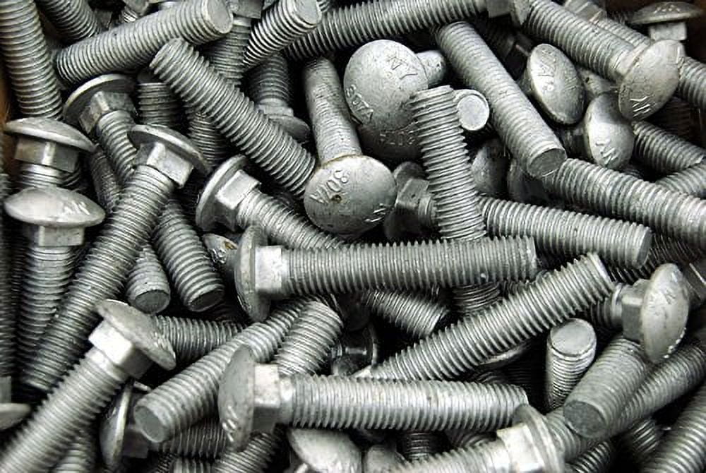 Carriage Head Bolts 5 8 11 X 3 1 2 Galvanized A307 HDG Walmart carriage-head-bolts-5-8-11-x-3-1-2-galvanized-a307-hdg-walmart
