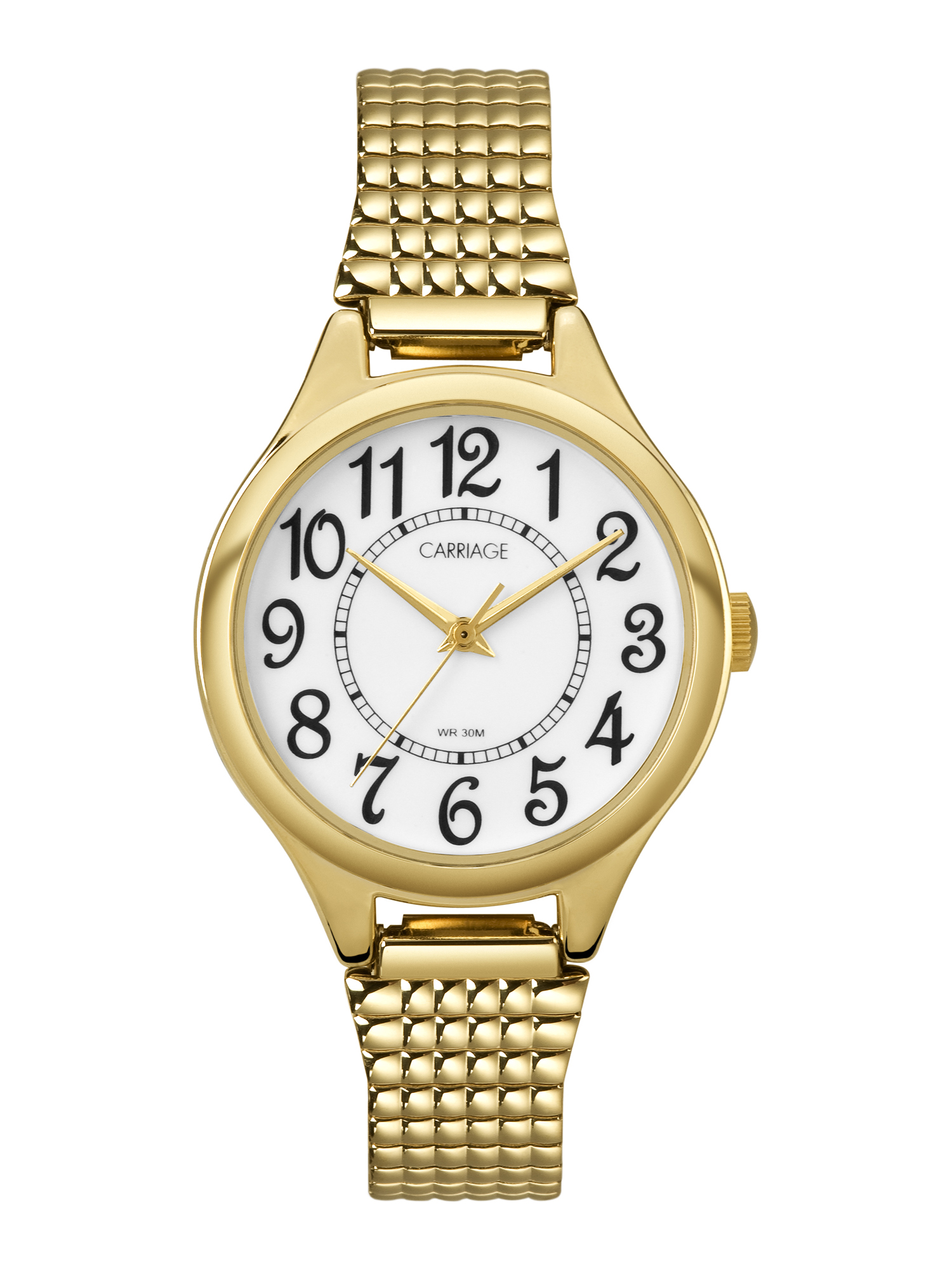 Carriage Women's Carolyn Watch, Gold-Tone Stainless Steel Expansion Band - image 1 of 3