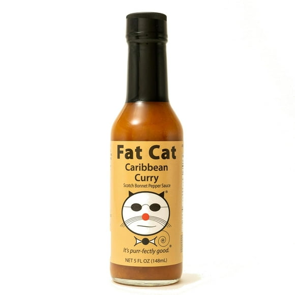 Carribean Curry Scotch Bonnet Pepper Sauce by Gourmet | Spicy and Savory | For Grilled Chicken, Steak, Pork, Seafood, Veggies | Hot | All Natural, Gluten Free, Vegan & Keto Friendly | 3 bottles