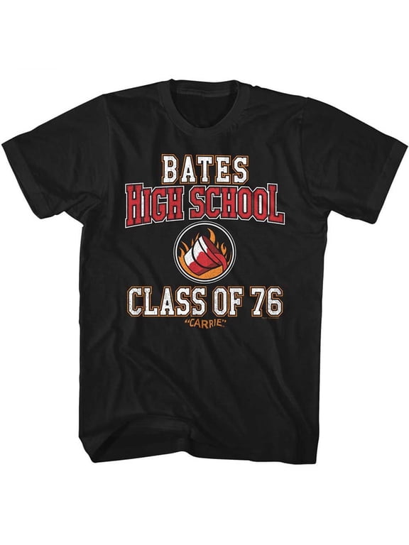 Carrie Class of 76 Black Adult T-Shirt