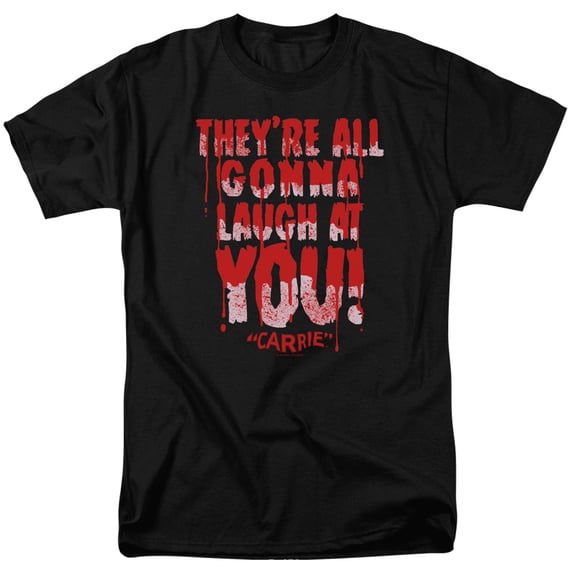 Carrie - Laugh At You - Short Sleeve Shirt - Large