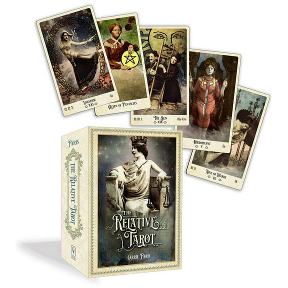 Carrie Paris: The Relative Tarot, Book1, (Full-Color Edition) (Kit)