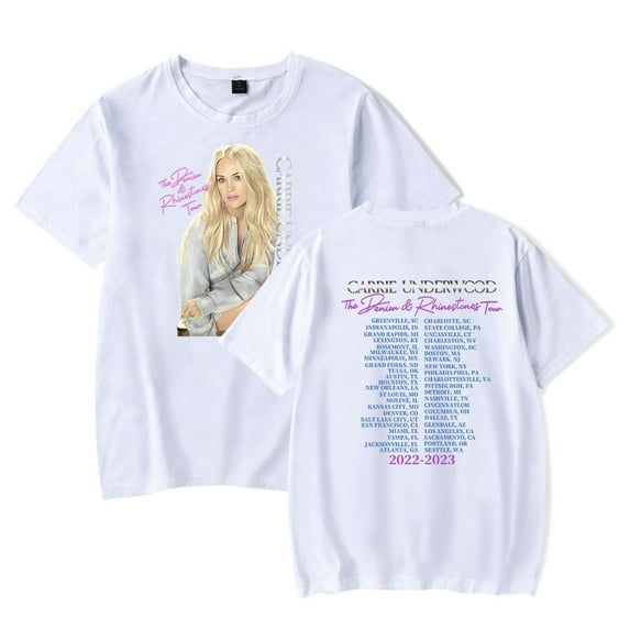 Carrie Underwood 2025 Tour Inspired T-Shirt - Unisex Soft Breathable Cotton Casual Summer