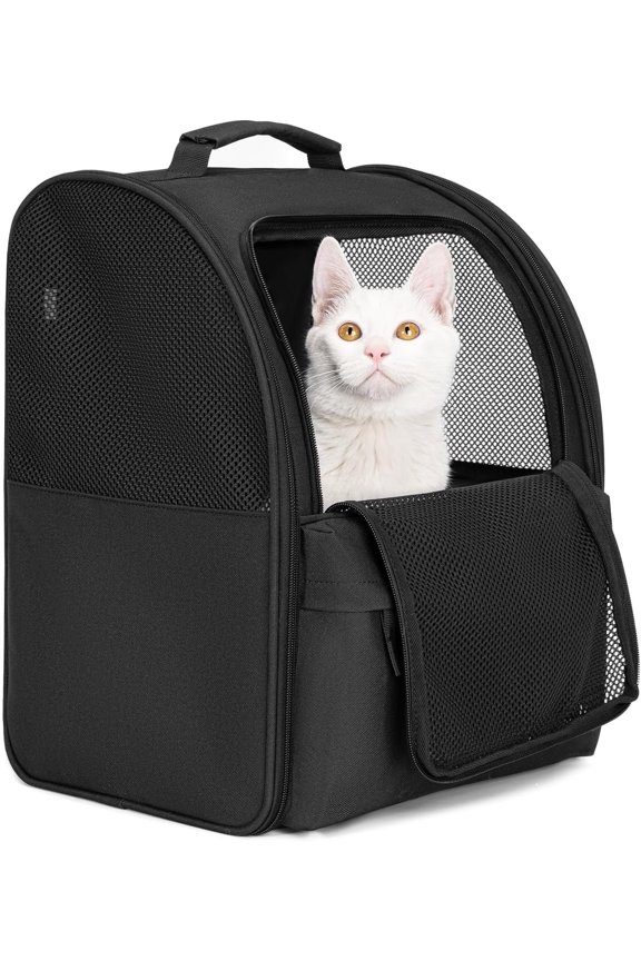 Carrier Backpack,Steel Wire Frame ,600D Wear-Resistant Oxford Fabric, Carrier Backpacks Suitable for Travel,Black