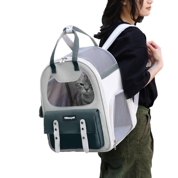 Carrier Bag for Small Pet Dog Carrier Backpack Portable Cats Carriers Sling Shoulder Bag Breathable Carry Bag for Kitten