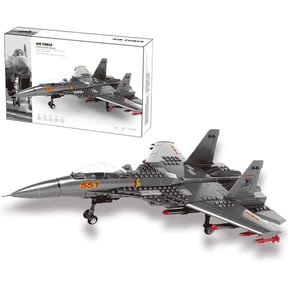Carrier-Based Aircraft Military Fighter Air Force Building Block Set,WW2 Military Airplanes Model,Aircraft Plane Brick Building Set Toy