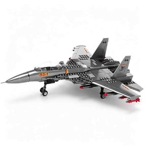 Carrier-Based Aircraft Military Fighter Building Bricks Set compatible with Lego-technic, Air Force Plane Building Toys Army Airplanes Model