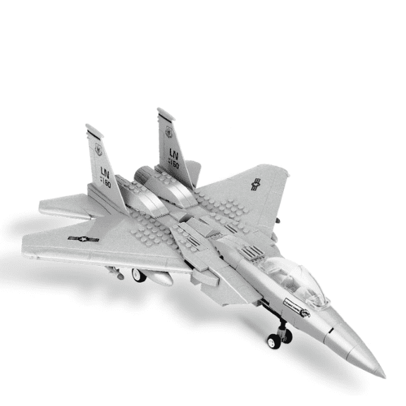 Carrier-Based Aircraft Military Fighter Building Bricks Set compatible with Lego-technic, Air Force Plane Building Toys Army Airplanes Model