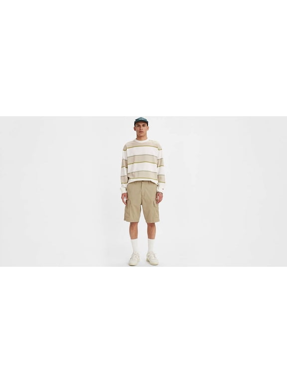 TRUE CHINO/RIPSTOP Men's Carrier 9.5" Cargo Shorts, US 44