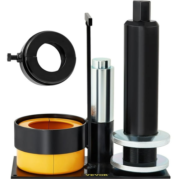 Carrier & Pinion Bearing Puller,Heavy-Duty Dana 30/40/60/70 & Ford 9" Pinion Bearing Puller Kit Includes 2 Clamshells & 45# Steel Carrier Bearing Puller for Auto Repair