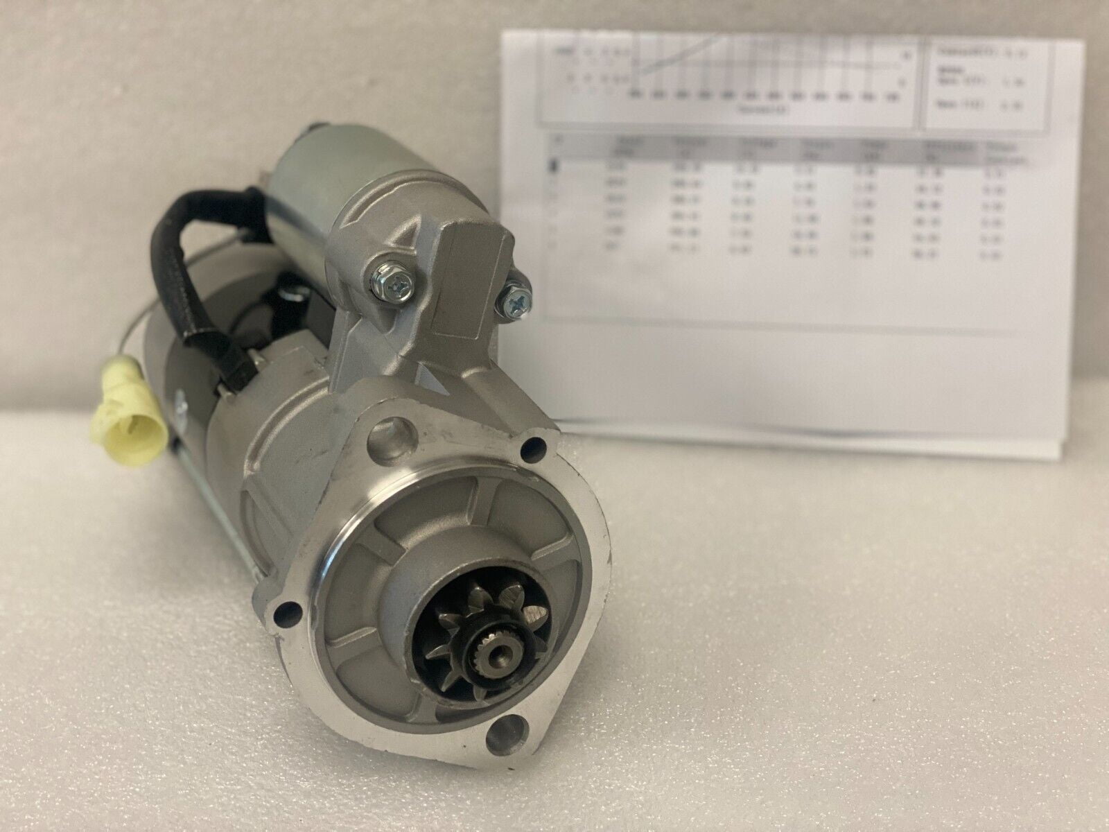 Carrier Transicold Starter M008T71872 Kubota Engine Brand New 1G484