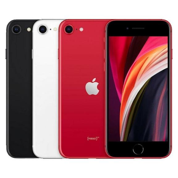 Pre-Owned Carrier Unlocked Apple iPhone SE 2020 Cell Phone 64GB Red
