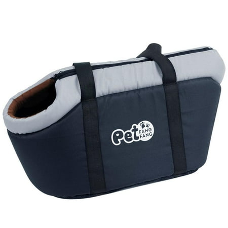 Carrier is Transportation, Suitable for Small and Medium Sized cats and dogs Rabbits Foldable and Breathable Pet Carrier , black S