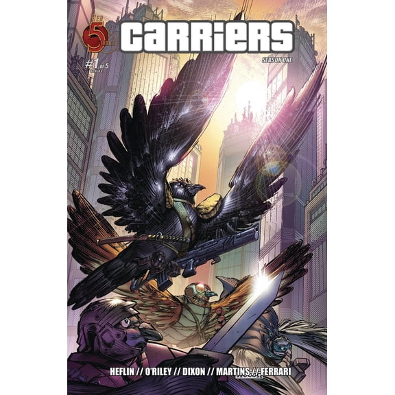 Carriers #1 Cvr A Elias Martin Red 5 Comics Comic Book