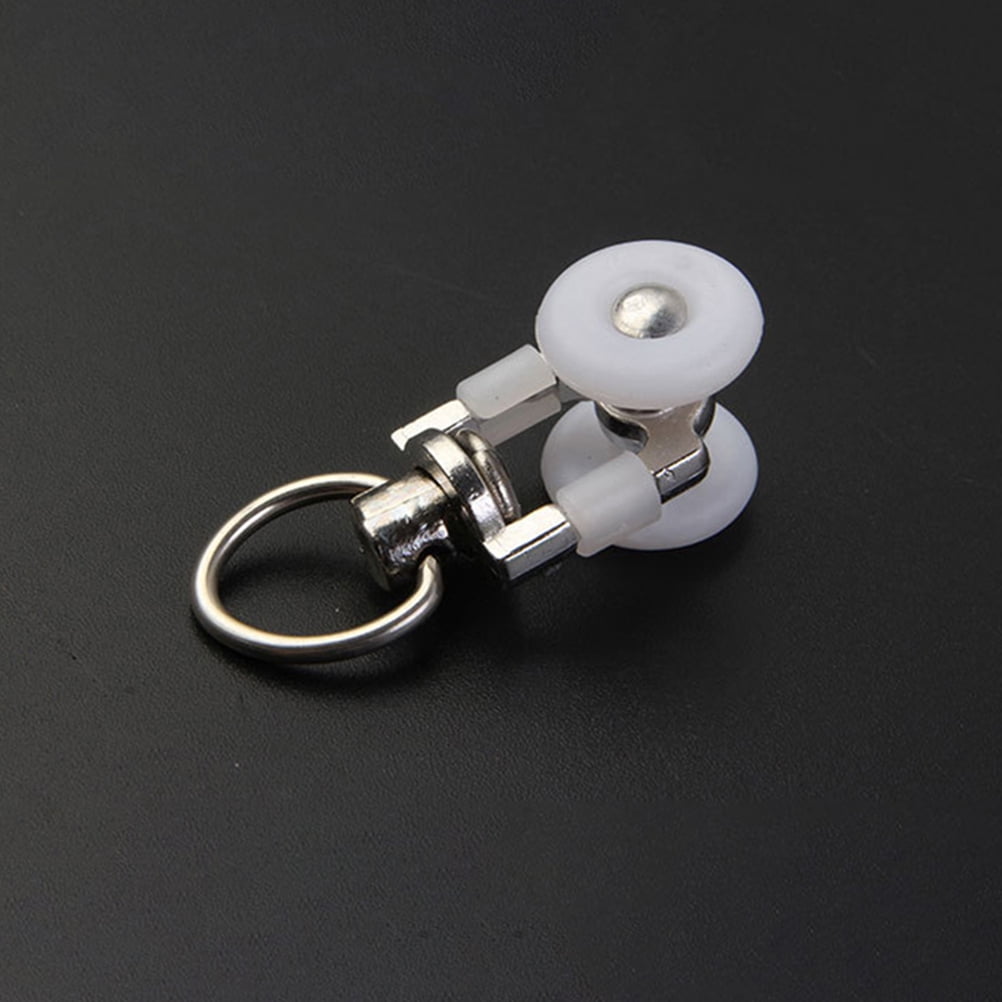 Carriers Glider Curtain Track Rollers Twin Wheeled Drapery Rail Sliding
