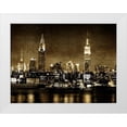 thumbnail image 1 of Carrigan, Kate 32x25 White Modern Wood Framed Museum Art Print Titled - NYC in Sepia, 1 of 4