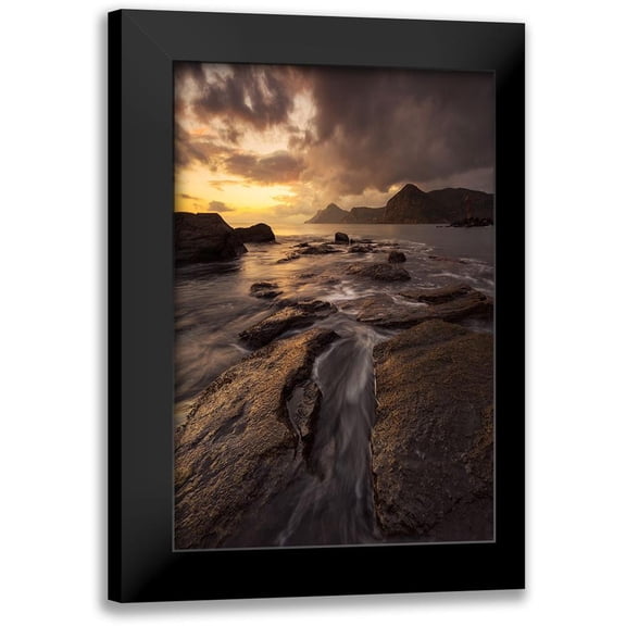 Carrillo Lopez, Antonio 11x14 Black Modern Framed Museum Art Print Titled - Portman