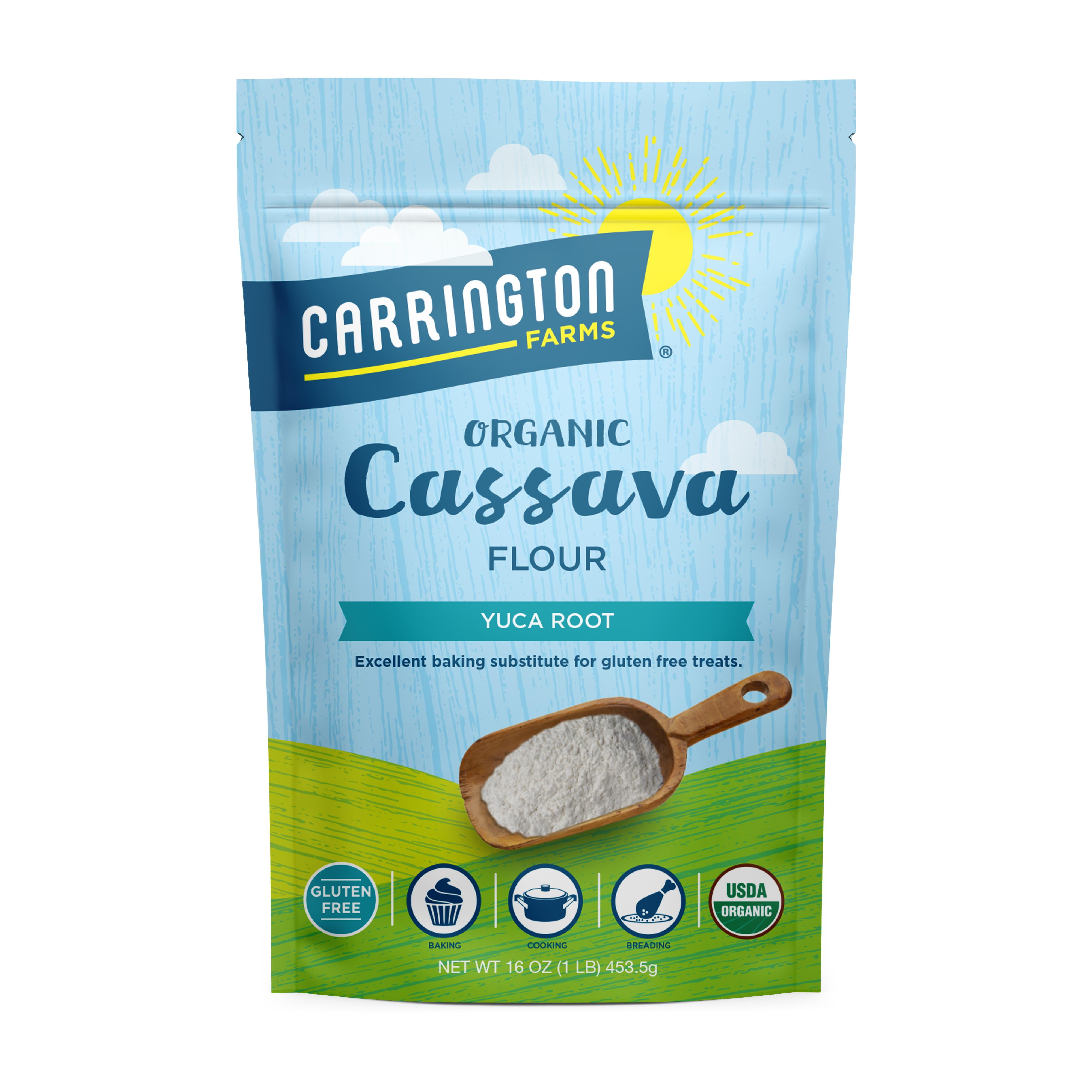 Carrington Farms Cassava Flour 16oz All Purpose Flours 4244