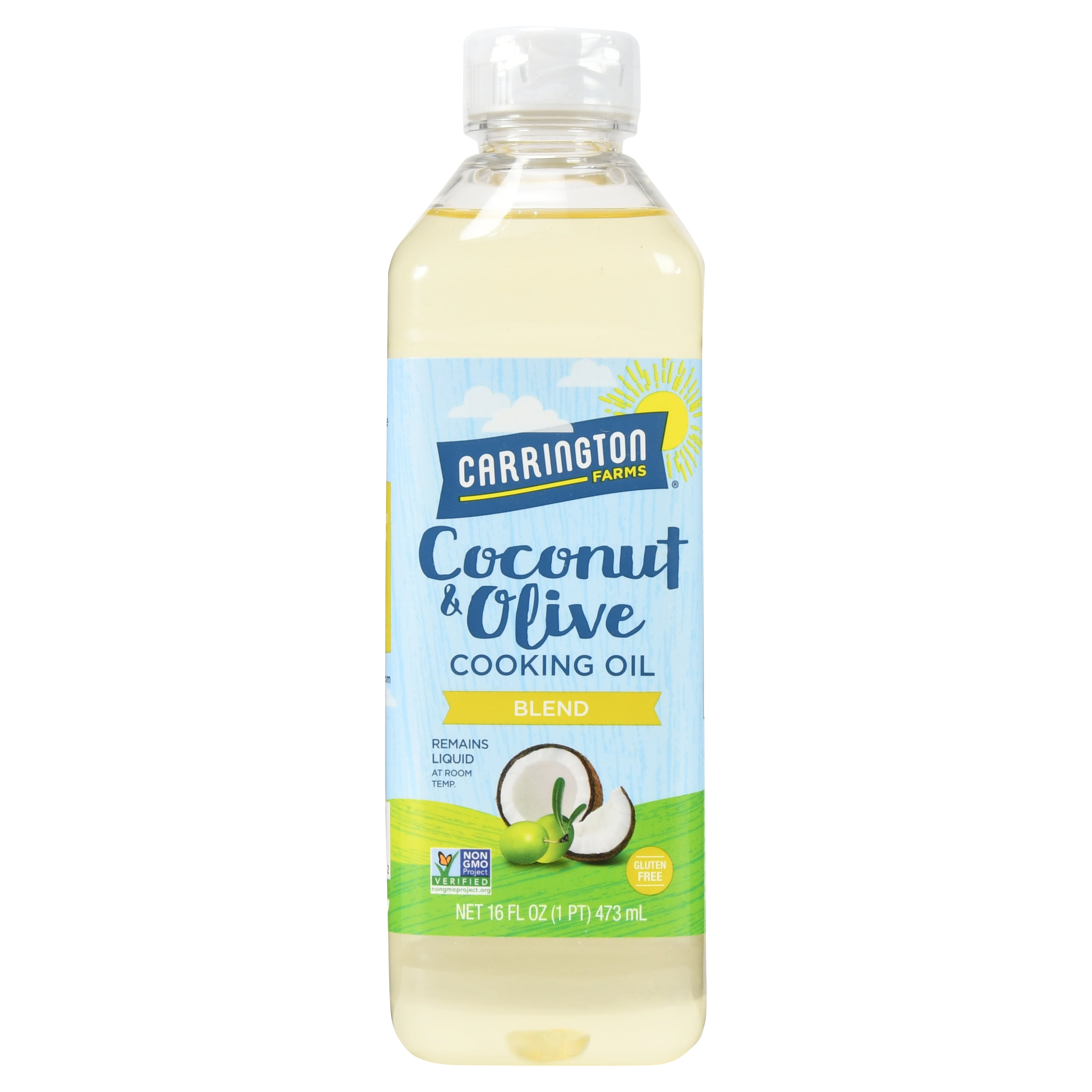 Carrington Farms Coconut & Olive Oil Blend 16 Fl Oz