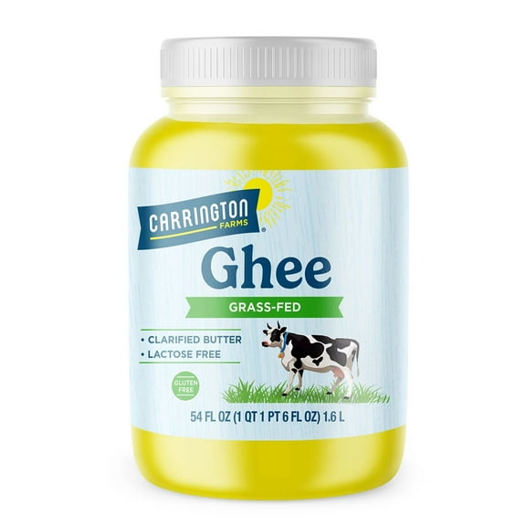 Carrington Farms - Ghee - Grass Fed, USDA Certified Ghee Butter - 54 Ounces