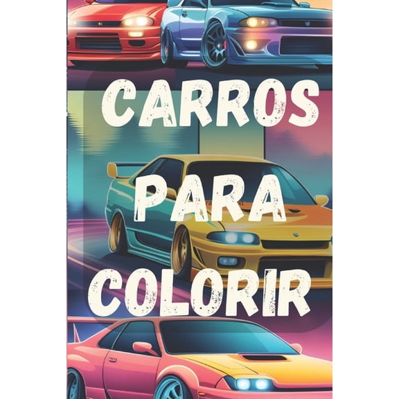 Carro Para Colorir, (Paperback)