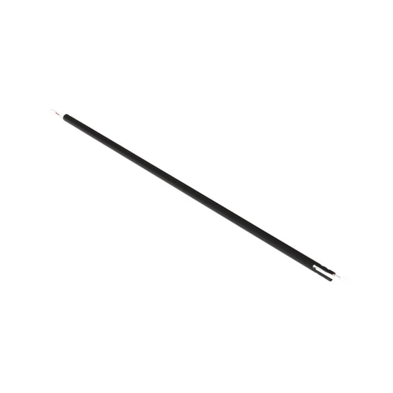 CARRO Smart Ceiling Fan Downrod (Compatible with CARRO Ceiling Fans Only) Black 36 Inch Painted