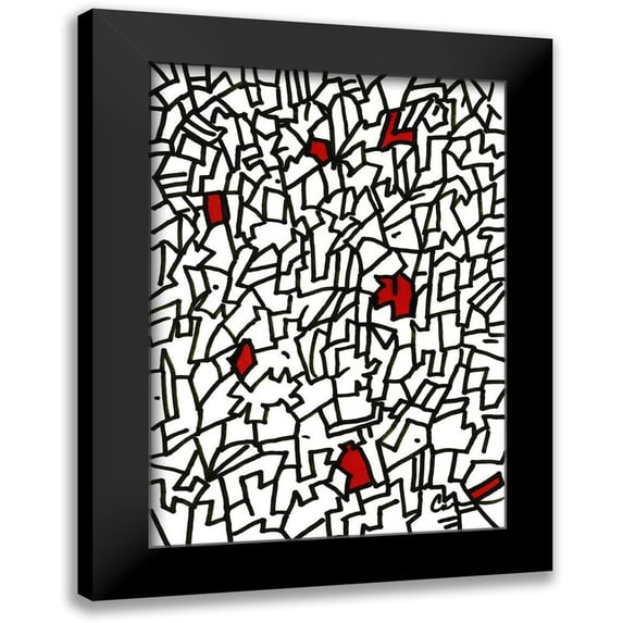 Carroccio, Lisa 11x14 Black Modern Framed Museum Art Print Titled - Hungarian Wedding Music